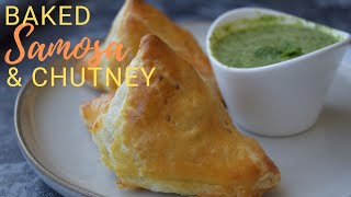 Baked Samosa Recipe with Puff Pastry Sheets  NonFried Samosa [upl. by December]