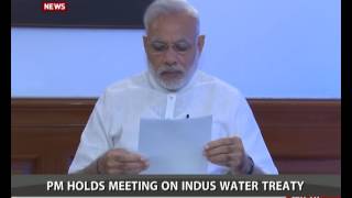 PM chaired meeting to review Indus Water treaty with Pakistan [upl. by Aiuqet]