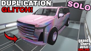 NEW BEST SOLO CAR DUPLICATION GLITCH EASY  Make MILLIONS  GTA 5 Online [upl. by Anifad]