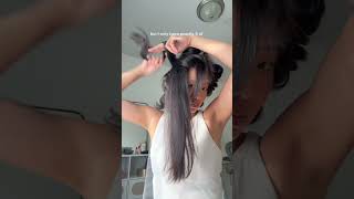 velcro rollers for bouncy hair pincurls voluminoushair hairtutorial hairroutine [upl. by Bina]