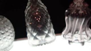 Antique Crystal Decanter  3 Piece Collection [upl. by Nlocnil]