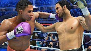 Devin Haney vs Jorge Linares Full Fight  Fight Night Champion Simulation [upl. by Schonthal938]