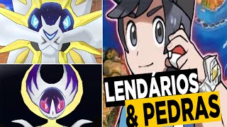 Pokémon Sun e Moon  Conheça os Lendários e as Pedras Misteriosas [upl. by Imtiaz]