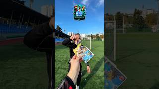 PULL OUT A FOOTBALLER CARD AND REPEAT HIS GOAL⚽️😱 challenge football soccer goals foryou [upl. by Jolie]