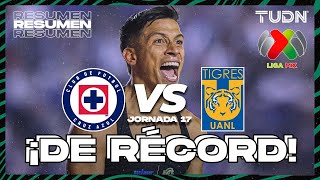 HIGHLIGHTS  Cruz Azul vs Tigres  Liga Mx AP2024  J16  TUDN [upl. by Ontina]