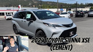 2024 Toyota Sienna XSE Cement [upl. by Riggs340]