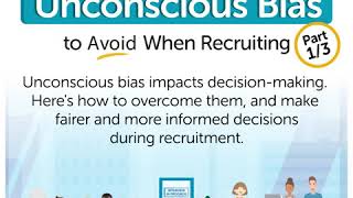 6 Types of Unconscious Bias to Avoid when Recruiting Part 13 [upl. by Llertnad353]