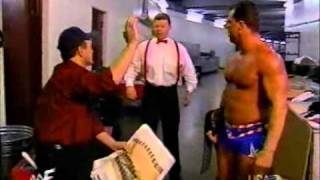 Bob Backlund and Kurt Angle [upl. by Furmark]