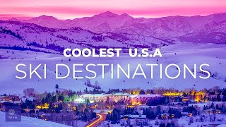 Best Ski Destinations 2021  GO PLAY in these Top 10 Best Places to Ski In The USA [upl. by Akcirahs]