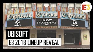 Ubisoft  E3 2018  Lineup Reveal [upl. by Soni]