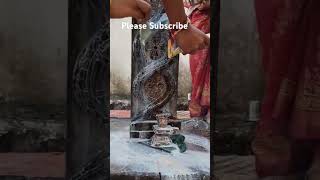 Nagula chavithi  nagula chavithi abhishekam  temple  festivals  Devotional viralvideo ytshorts [upl. by Ahsino629]