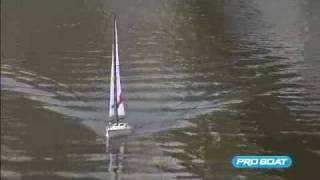 Pro Boat Endeavor RTR Sailboat Proboat RC Sailboat [upl. by Charla]