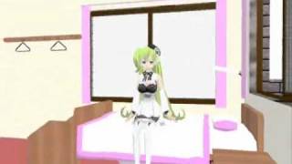 MMD Macne Nanas Rage download links [upl. by Hnilym]