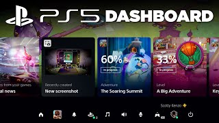 PS5 la Dashboard [upl. by Tanhya]