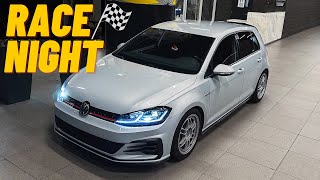 VW Golf Holds it Down  500hp Roll Night [upl. by Willie952]