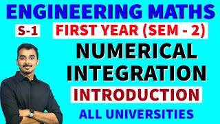 NUMERICAL INTEGRATION  S1  TRAPEZOIDAL RULE  ENGINEERING FIRST YEAR  SEM2  SAURABH DAHIVADKAR [upl. by Rubia518]