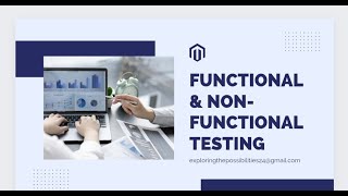 Functional and nonfunctional testing  important testing types [upl. by Adev403]