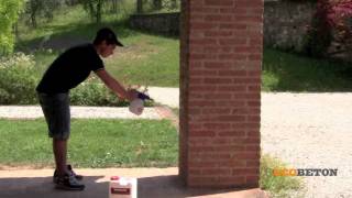 Ecobeton  Total protection for bricks and stones [upl. by Eltsirc853]