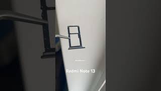 Redmi Note 13 Black Sim Tray [upl. by Noinatrad898]