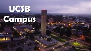 University of California Santa Barbara  UCSB  4K Campus Drone Tour quotNight Versionquot [upl. by Osithe]