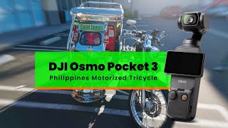 Philippines Iconic Motorcycle Shot with DJI Pocket 3 [upl. by Lonni596]