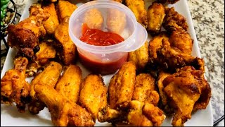 FRIED TASTY CHICKEN WINGS Fried tasty chicken wings [upl. by Hiett936]