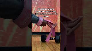 How to use lifting straps ✨latpulldowns gymgirl howto fitnesstips motivation womenshealth gym [upl. by Arraic]