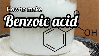 How to make benzoic acid [upl. by Gneh137]