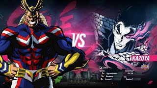 Tekken 8  Kazuya  vs ALL MIGHT My Hero Academia [upl. by Tsuda73]