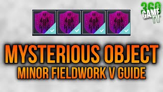 Minor Fieldwork V Mysterious Object Locations Guide  Destiny 2 [upl. by Chester]