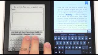 Nexus 7 2nd Generation vs Kindle Paperwhite Reading Comparison [upl. by Handler]