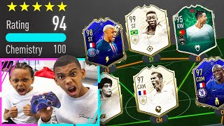 HIGHEST RATED FUT DRAFT WINS CHALLENGE VS BRO [upl. by Huebner]