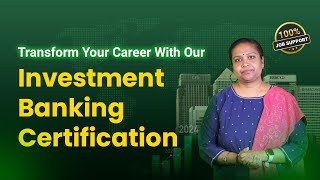 Investment Banking Course with Job Placements  Veranda Phire  investmentbanking [upl. by Cooe]