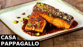 Salmone con salsa teriyaki S3  P155 [upl. by Arron669]