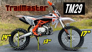 TrailMaster TM29 125cc Pit Bike 👍😎🔧Uncrate and Assembly🔧 4K [upl. by Mandych947]