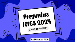 Preguntas ICFES 2024  Preparación Calendario A [upl. by Tiemroth]