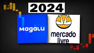 MGLU3 APÓS RESULTADO DO MERCADO LIVREMELI34 MAGALU PODE SURPREENDER EM 2024 [upl. by Krissy]