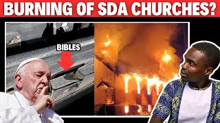 SDA churches are getting burned down by fire  Spencerville SDA [upl. by Jt]