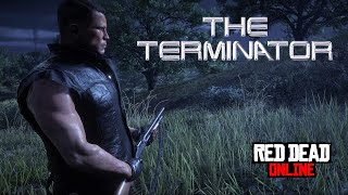 Red Dead Online Badass Male Character Creation  The Terminator inspired [upl. by Ahtebbat2]