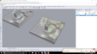 Rhino Beginner Series Freeform Topography Modeling 01 [upl. by Trow]