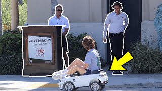 Valet Parking a Toy Car Prank [upl. by Nawtna567]