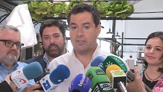 Juanma Moreno PPA apoyará a Sáenz de Santamaría [upl. by Nered]