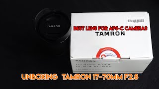 Tamron 1770mm f28 for Sony UNBOXING  a6600 a6400 a6100 a6000 [upl. by Suez]