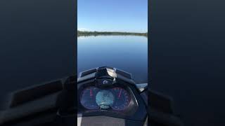 Sea Doo RXP X 300 70 mph smooth as glass [upl. by Ramas]