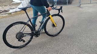 Primoz Roglic hidden secrets on 2023 Giro D’Italia stage 19 bike change [upl. by Carce]