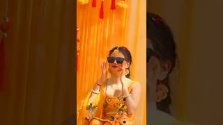 twinklegleam12 haldi haldiceremony ytshorts trending [upl. by Aryamo68]