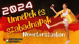 Munkaszüneti napok Németországban 2024 [upl. by Linad193]