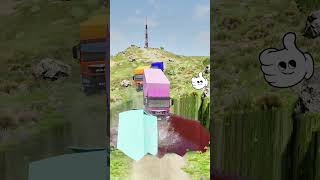 wow cargotruck truck pothole simulation shorts [upl. by Aitercal]