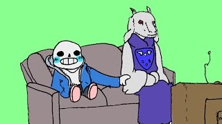 Soriel IRL Undertale Comic Dub Sans amp Toriel [upl. by Chapin]