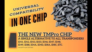 New Universal Transponder  TMPro chip [upl. by Enyamrahc]